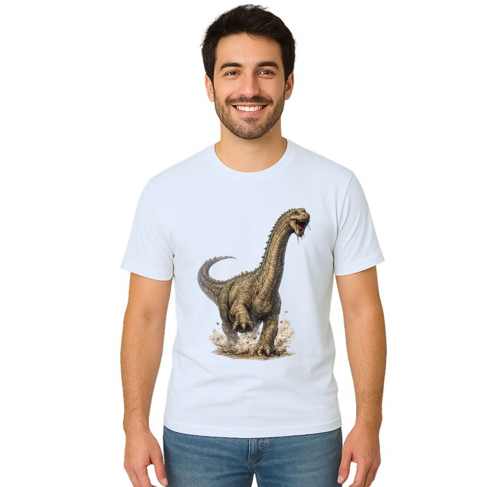 Camiseta Dinossauro Braquiossauro Estampa Personalizada