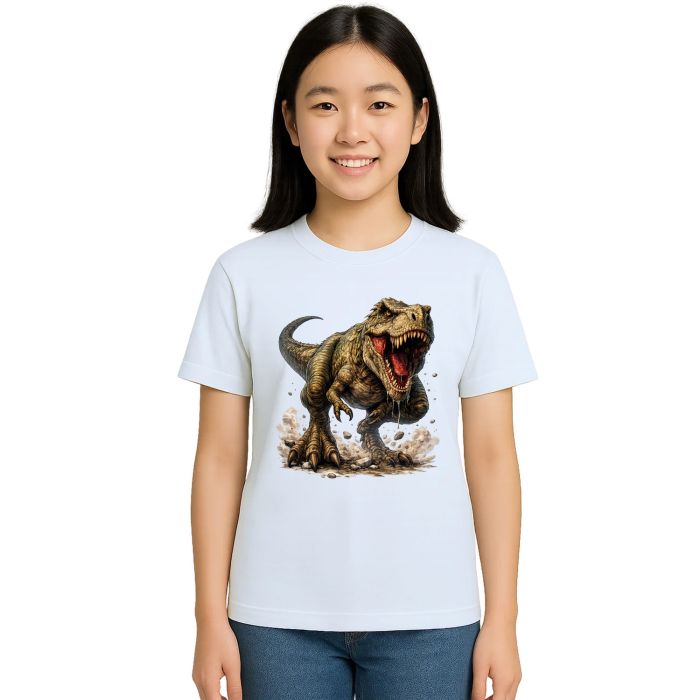 Camiseta Dinossauro Tiranossauro Rex T-Rex Personalizada