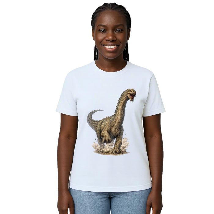 Camiseta Dinossauro Braquiossauro Estampa Personalizada