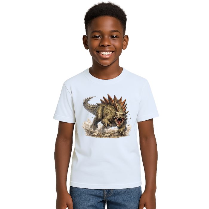 Camiseta Dinossauro Estegossauro Estampa Personalizada