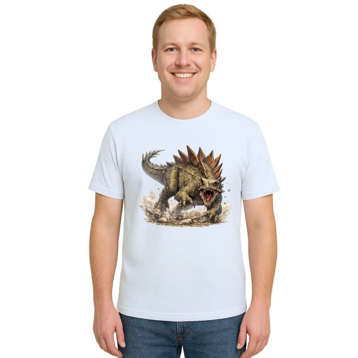 Camiseta Dinossauro Estegossauro Estampa Personalizada