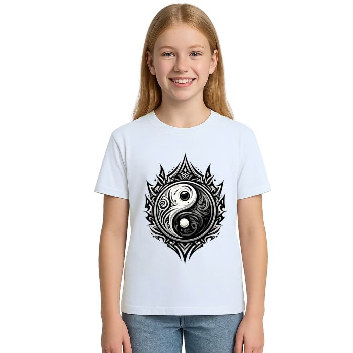 Camiseta Yin Yang Taijitu Taoismo Estampa Personalizada