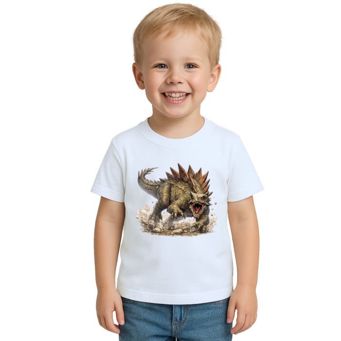 Camiseta Dinossauro Estegossauro Estampa Personalizada