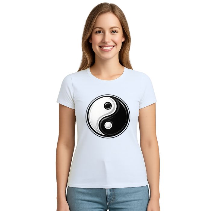 Camiseta Yin Yang Taijitu Xiantian Estampa Personalizada