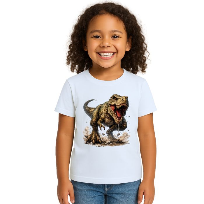 Camiseta Dinossauro Tiranossauro Rex T-Rex Personalizada