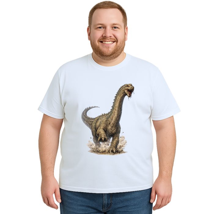 Camiseta Dinossauro Braquiossauro Estampa Personalizada