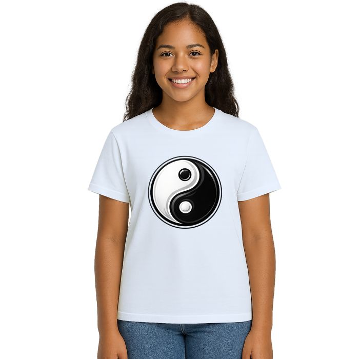 Camiseta Yin Yang Taijitu Xiantian Estampa Personalizada