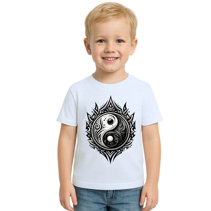 Camiseta Yin Yang Taijitu Taoismo Estampa Personalizada