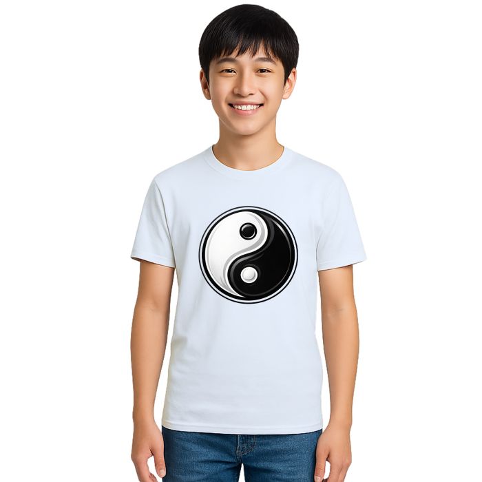 Camiseta Yin Yang Taijitu Xiantian Estampa Personalizada