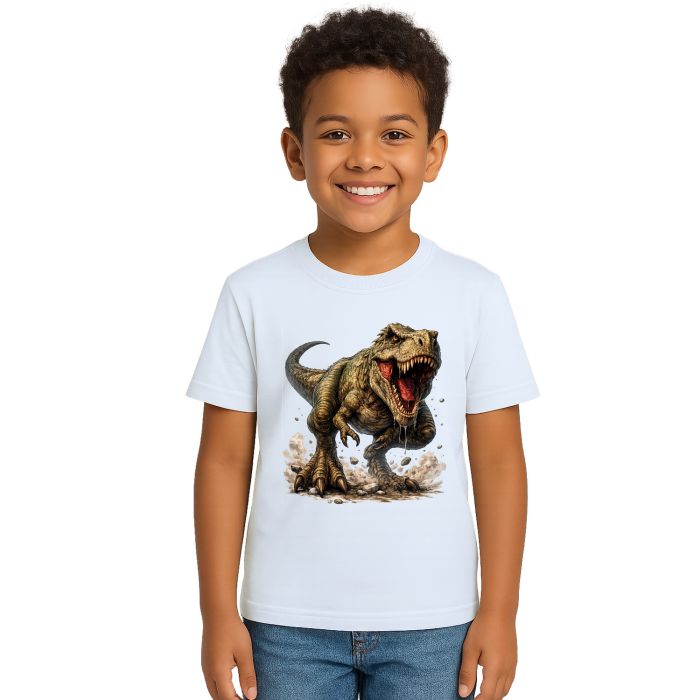 Camiseta Dinossauro Tiranossauro Rex T-Rex Personalizada