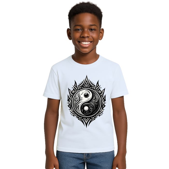 Camiseta Yin Yang Taijitu Taoismo Estampa Personalizada
