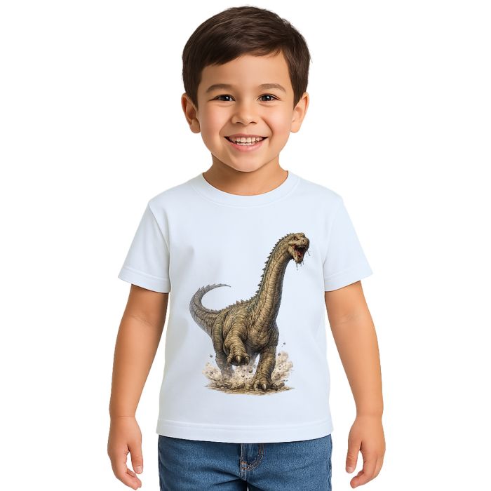 Camiseta Dinossauro Braquiossauro Estampa Personalizada
