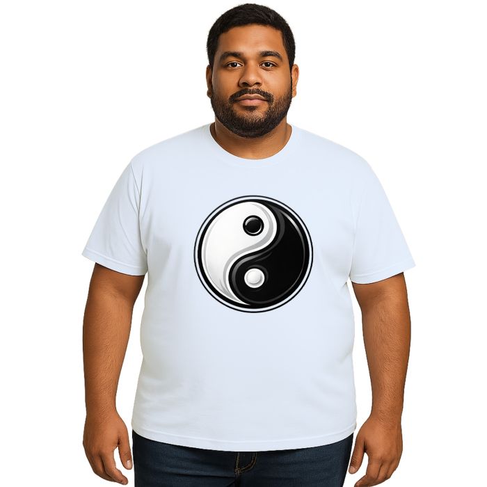 Camiseta Yin Yang Taijitu Xiantian Estampa Personalizada
