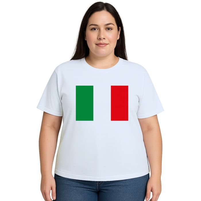 Camiseta Itália Bandeira Italy Estampa Personalizada