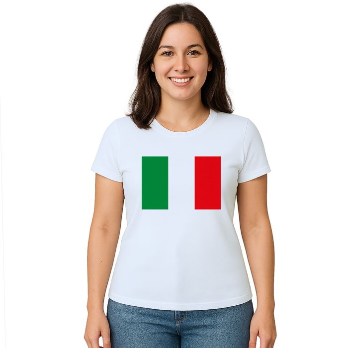 Camiseta Itália Bandeira Italy Estampa Personalizada