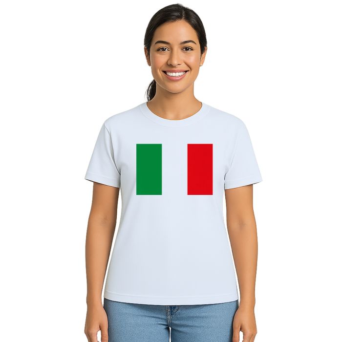Camiseta Itália Bandeira Italy Estampa Personalizada