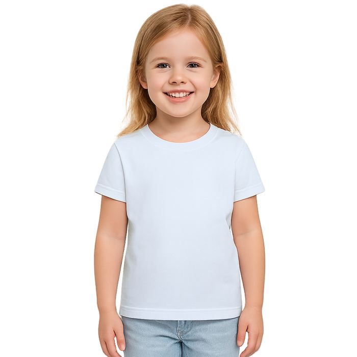 Camiseta Branca 100% Poliéster para Sublimação