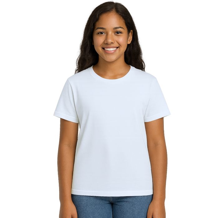 Camiseta Branca 100% Poliéster para Sublimação