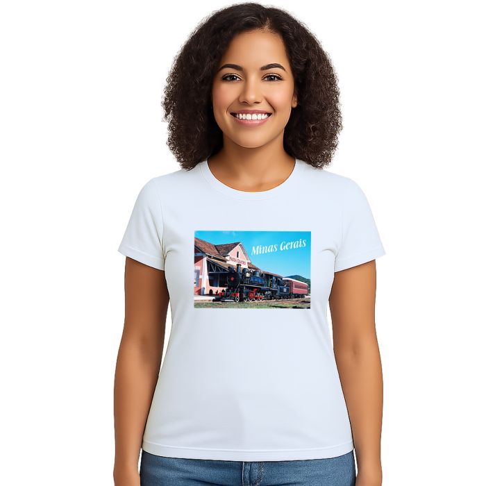 Camiseta Passa Quatro MG Turística Estampa Personalizada