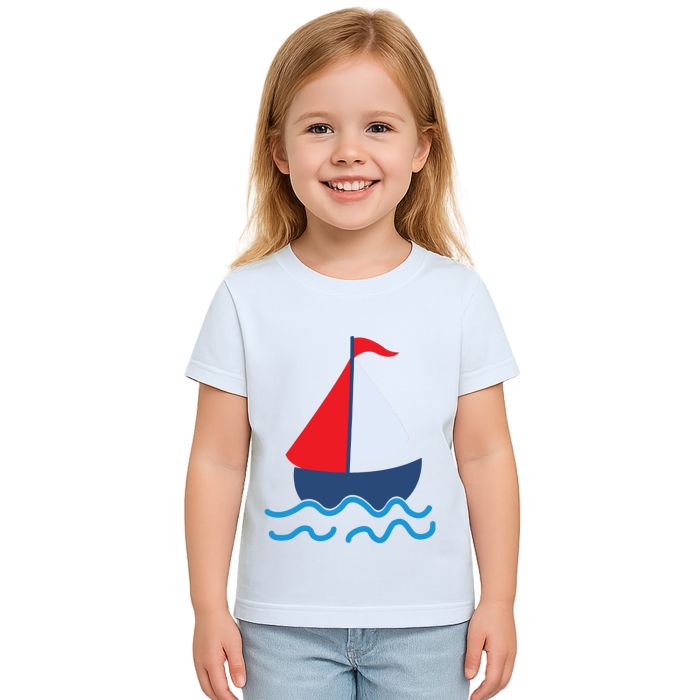 Camiseta Barquinho Caravela Barco Estampa Personalizada