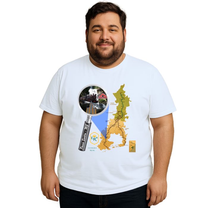 Camiseta Passa Quatro Estrada Real Estampa Personalizada