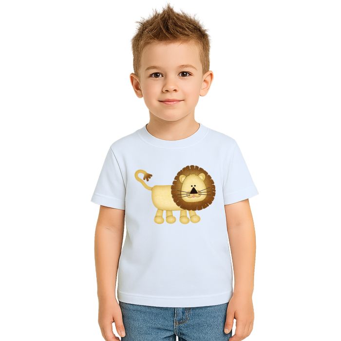 Camiseta Leão Animais Lion Estampa Personalizada