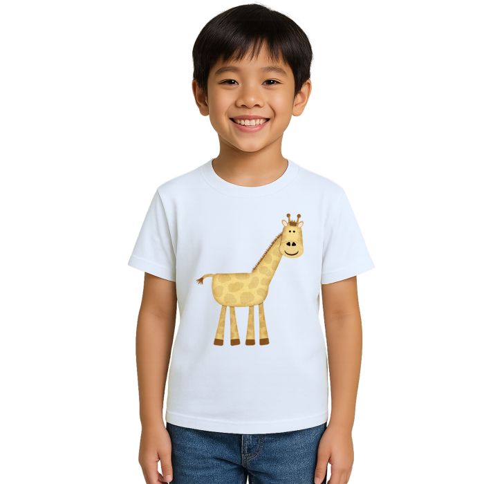 Camiseta Girafa Giraffe Girafinha Estampa Personalizada