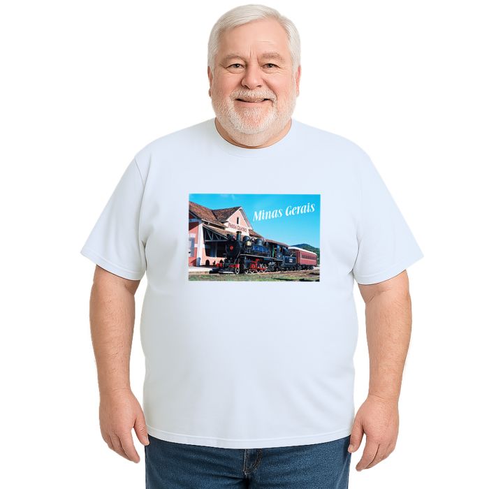 Camiseta Passa Quatro MG Turística Estampa Personalizada
