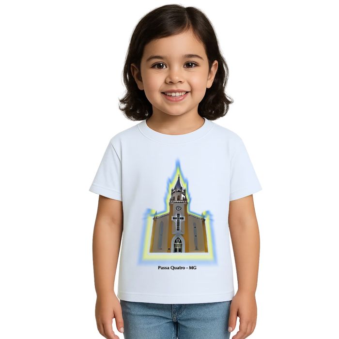 Camiseta Passa Quatro Igreja Matriz Estampa Personalizada