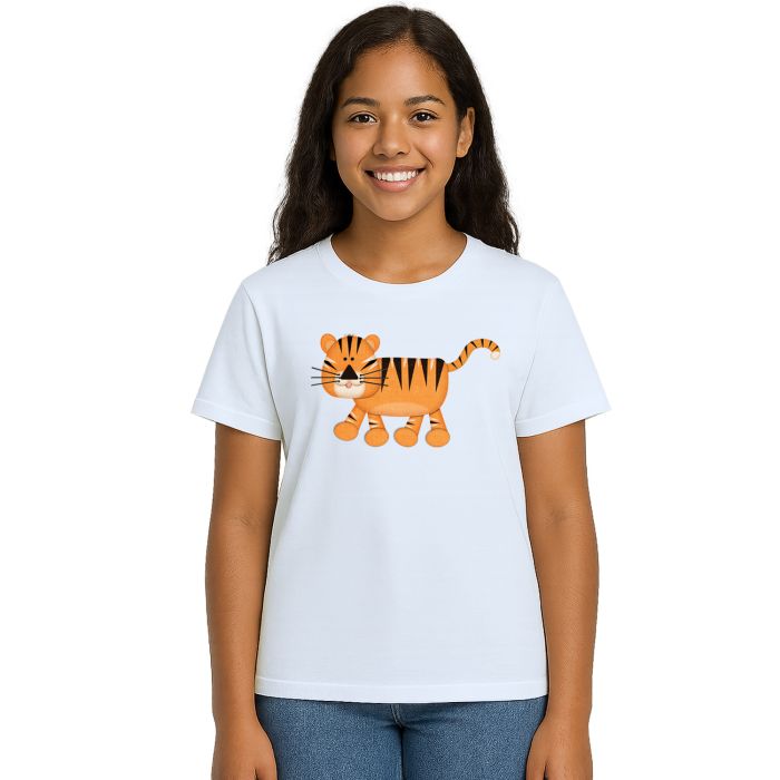 Camiseta Tigre Animais Tiger Estampa Personalizada