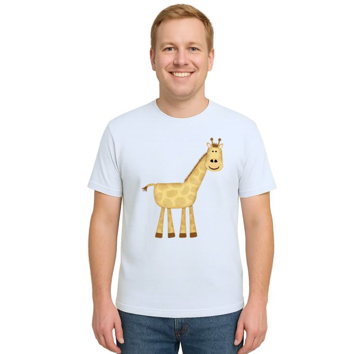 Camiseta Girafa Giraffe Girafinha Estampa Personalizada