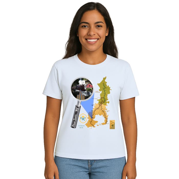 Camiseta Passa Quatro Estrada Real Estampa Personalizada