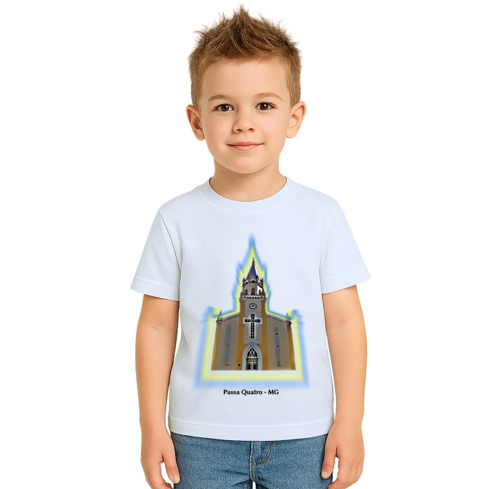 Camiseta Passa Quatro Igreja Matriz Estampa Personalizada