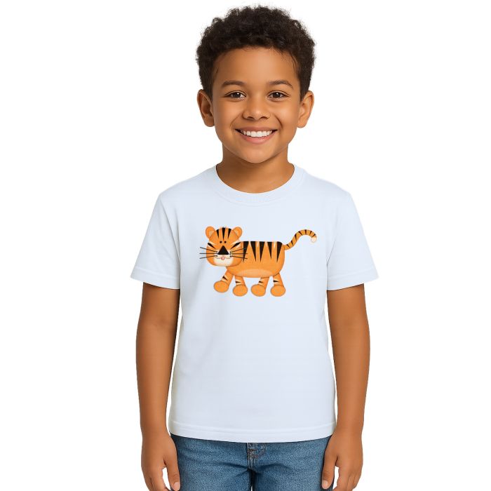 Camiseta Tigre Animais Tiger Estampa Personalizada