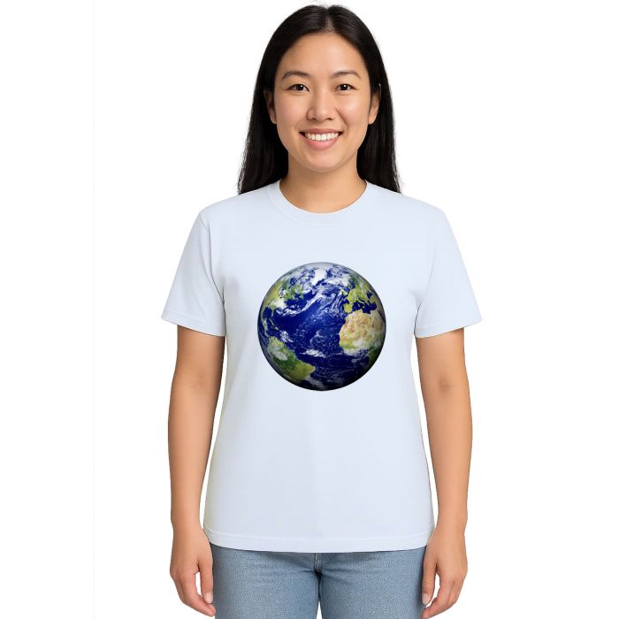 Camiseta Planeta Terra Globo Terrestre Personalizada