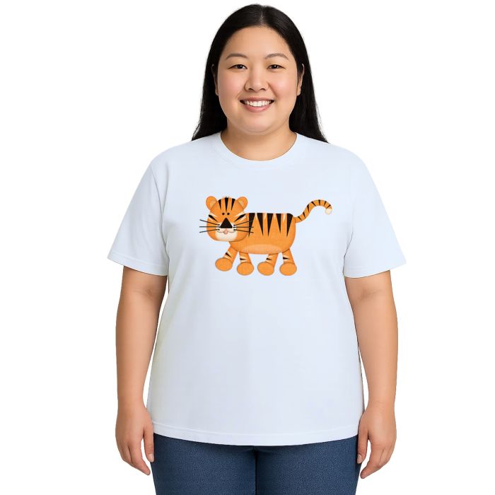 Camiseta Tigre Animais Tiger Estampa Personalizada