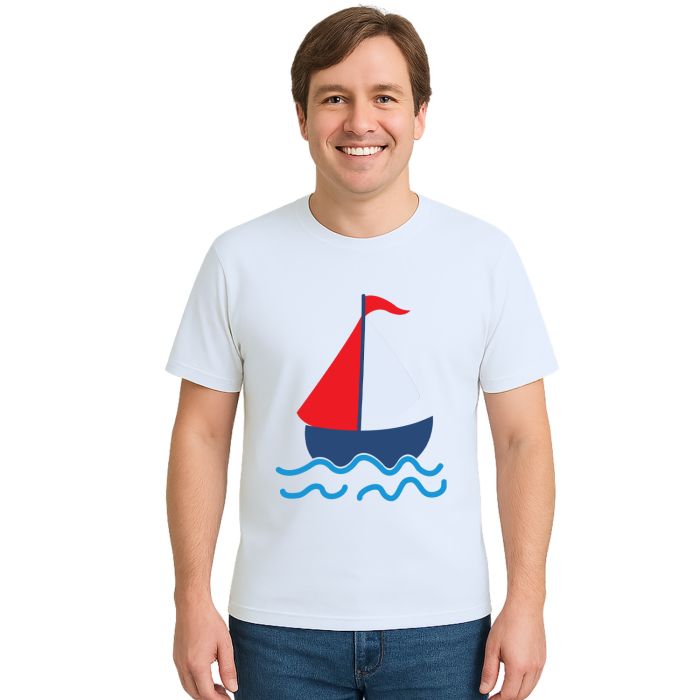 Camiseta Barquinho Caravela Barco Estampa Personalizada