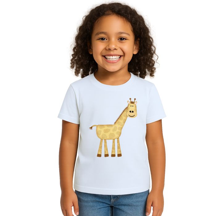 Camiseta Girafa Giraffe Girafinha Estampa Personalizada