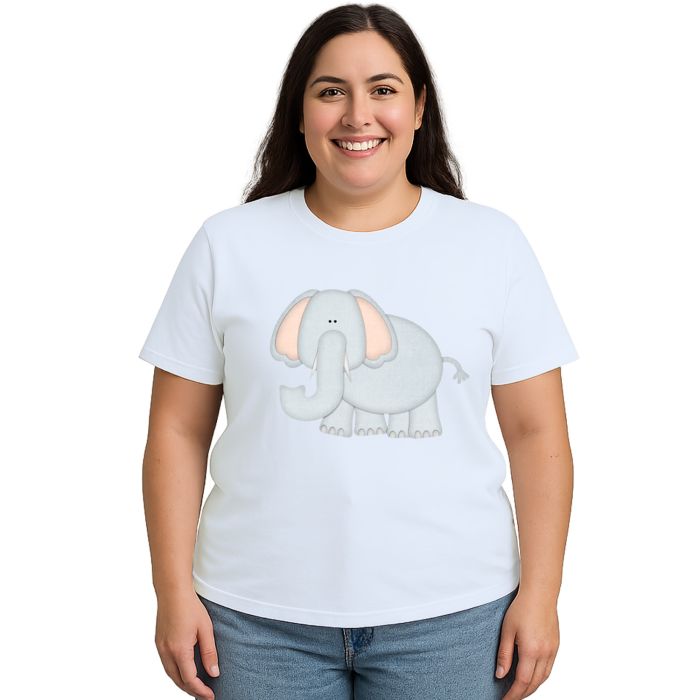 Camiseta Elefante Elephant Estampa Personalizada