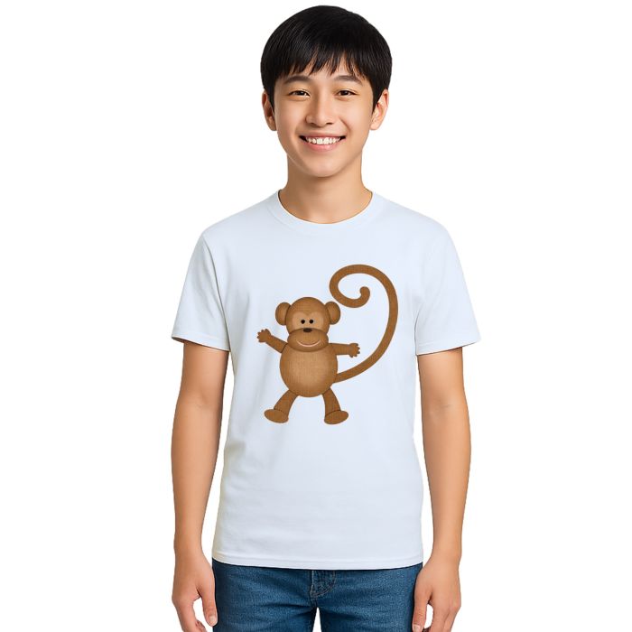 Camiseta Macaco Monkey Estampa Personalizada