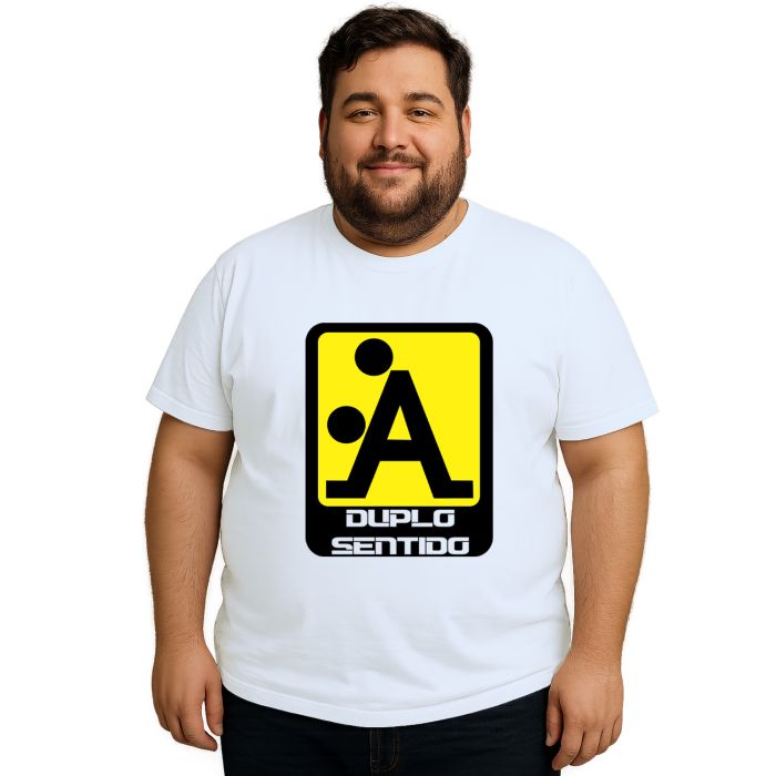Camiseta Duplo Sentido Divertida Estampa Personalizada