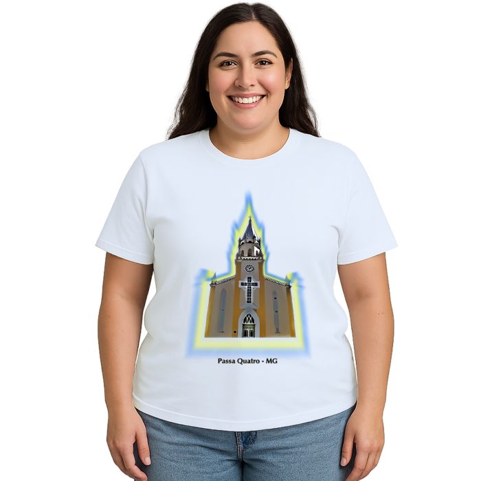 Camiseta Passa Quatro Igreja Matriz Estampa Personalizada