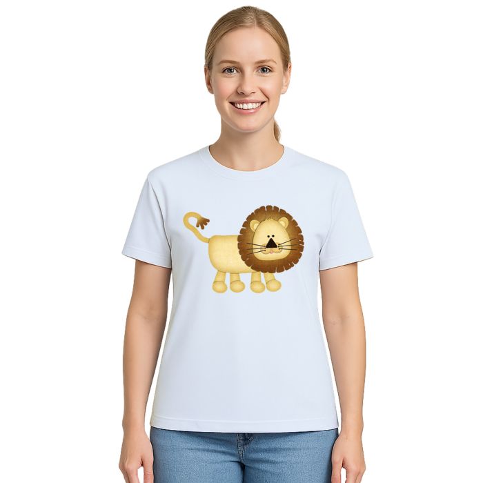 Camiseta Leão Animais Lion Estampa Personalizada