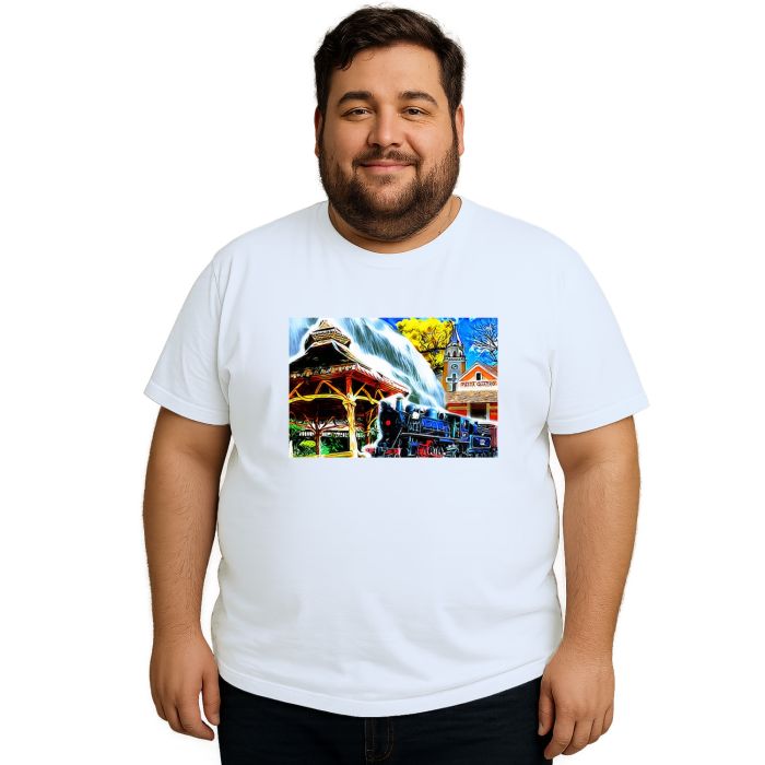 Camiseta Passa Quatro Turismo Quadro Estampa Personalizada