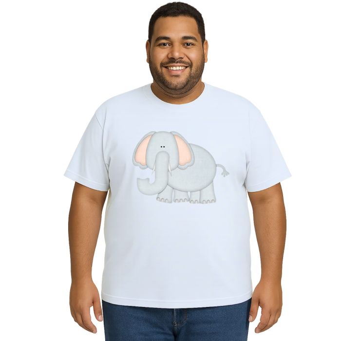 Camiseta Elefante Elephant Estampa Personalizada