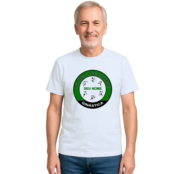 Camiseta Clube Da Feliz Idade Ginástica Personalizada