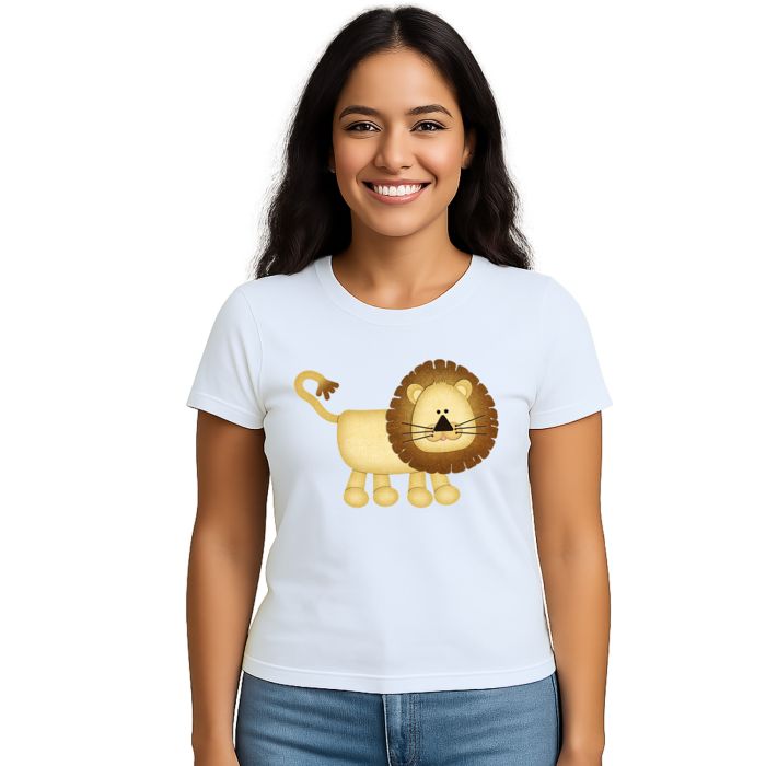 Camiseta Leão Animais Lion Estampa Personalizada