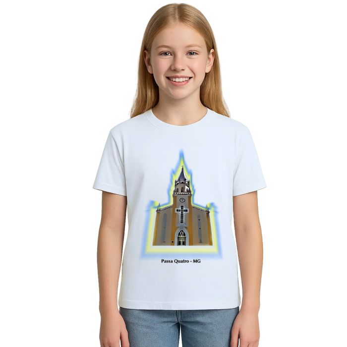 Camiseta Passa Quatro Igreja Matriz Estampa Personalizada