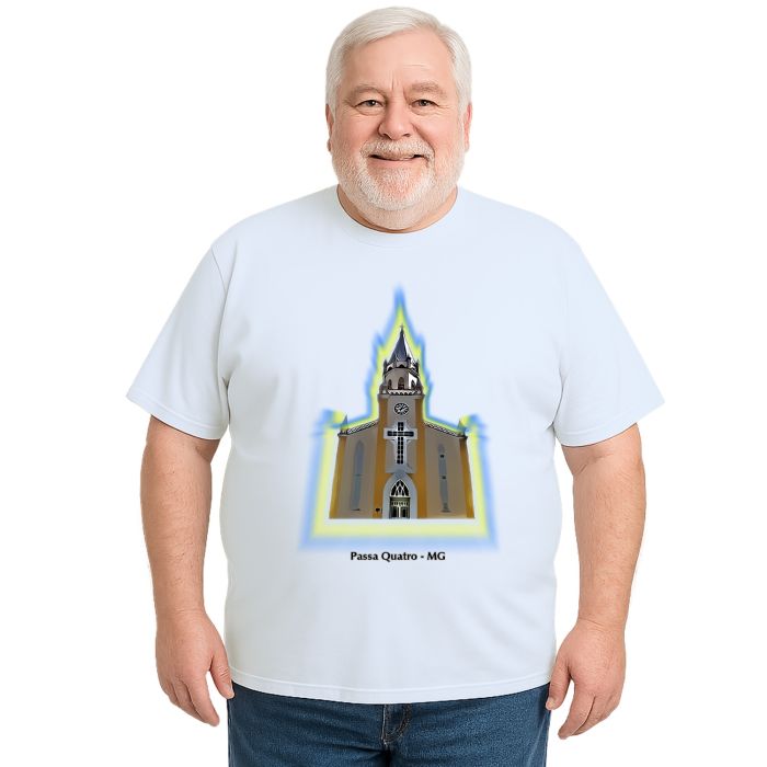 Camiseta Passa Quatro Igreja Matriz Estampa Personalizada