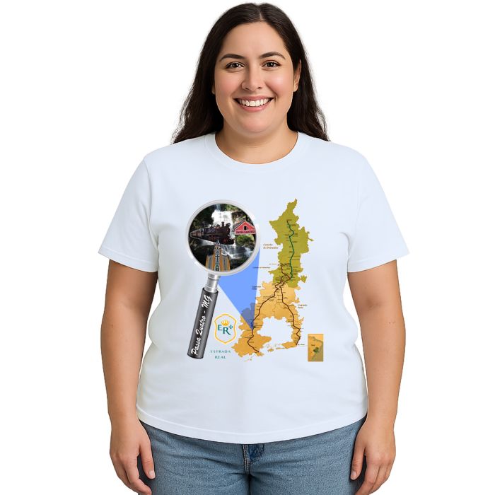 Camiseta Passa Quatro Estrada Real Estampa Personalizada